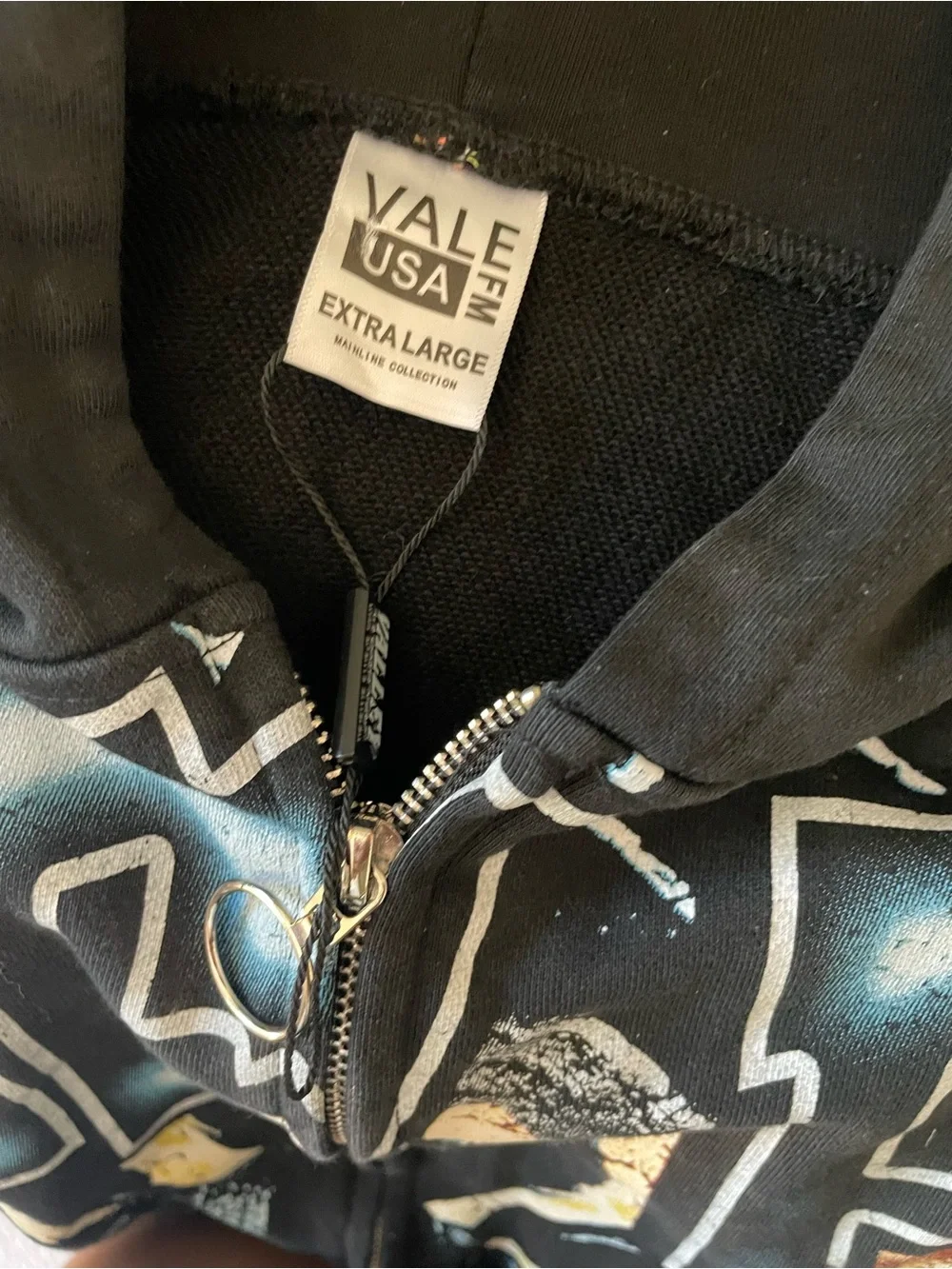 Vale Forever Valley Fest Spider Zip Up Men’s Hoodie XXL NWOT